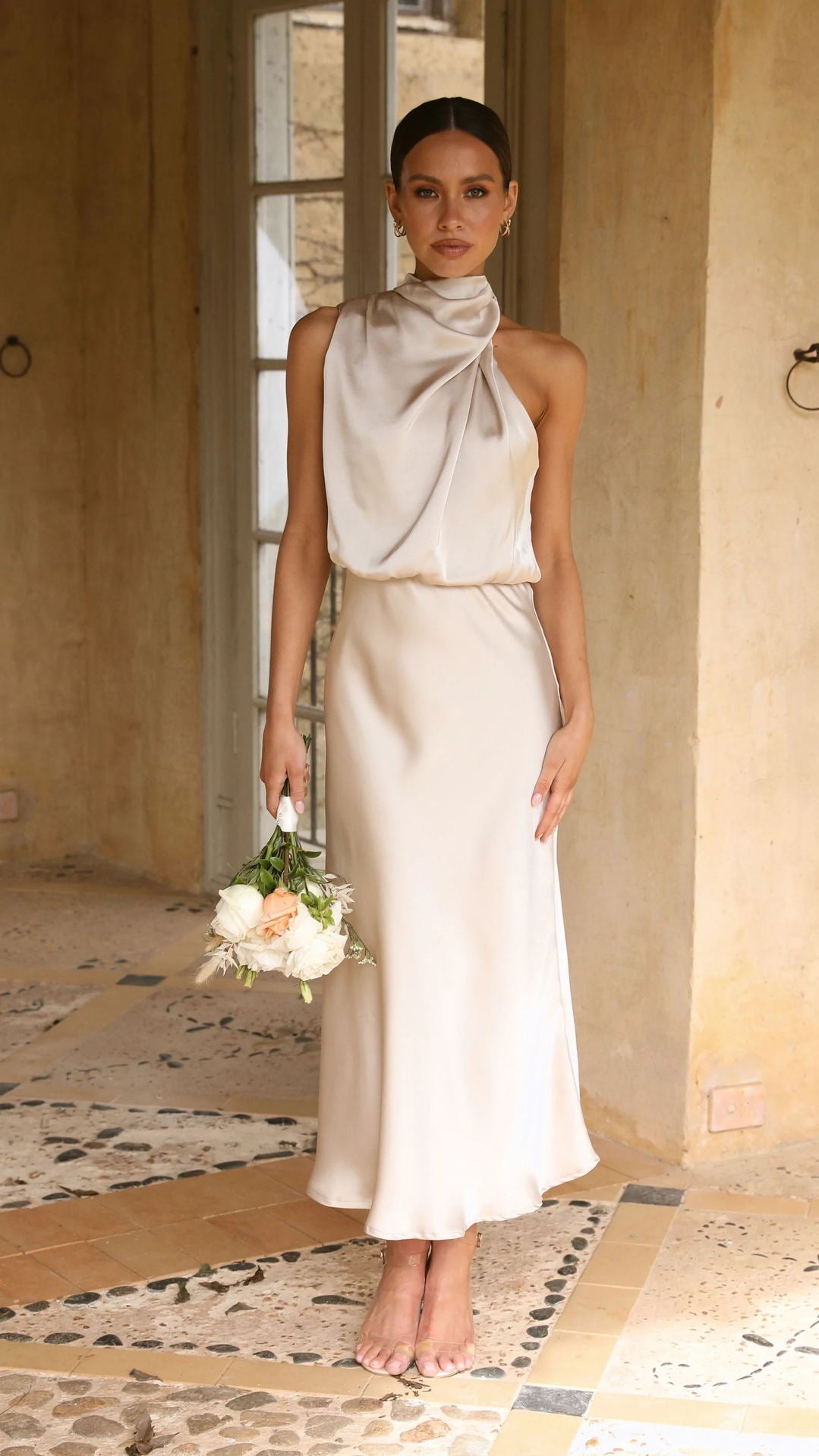 Anja - Haljina s halter izrezom