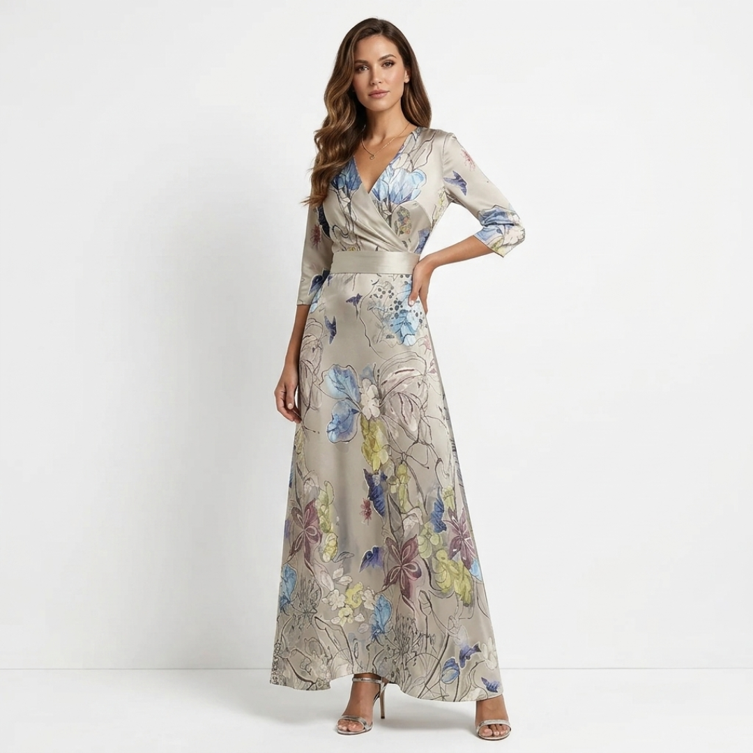 Radoslava - Elegantno Maxi Cvjetno Haljina