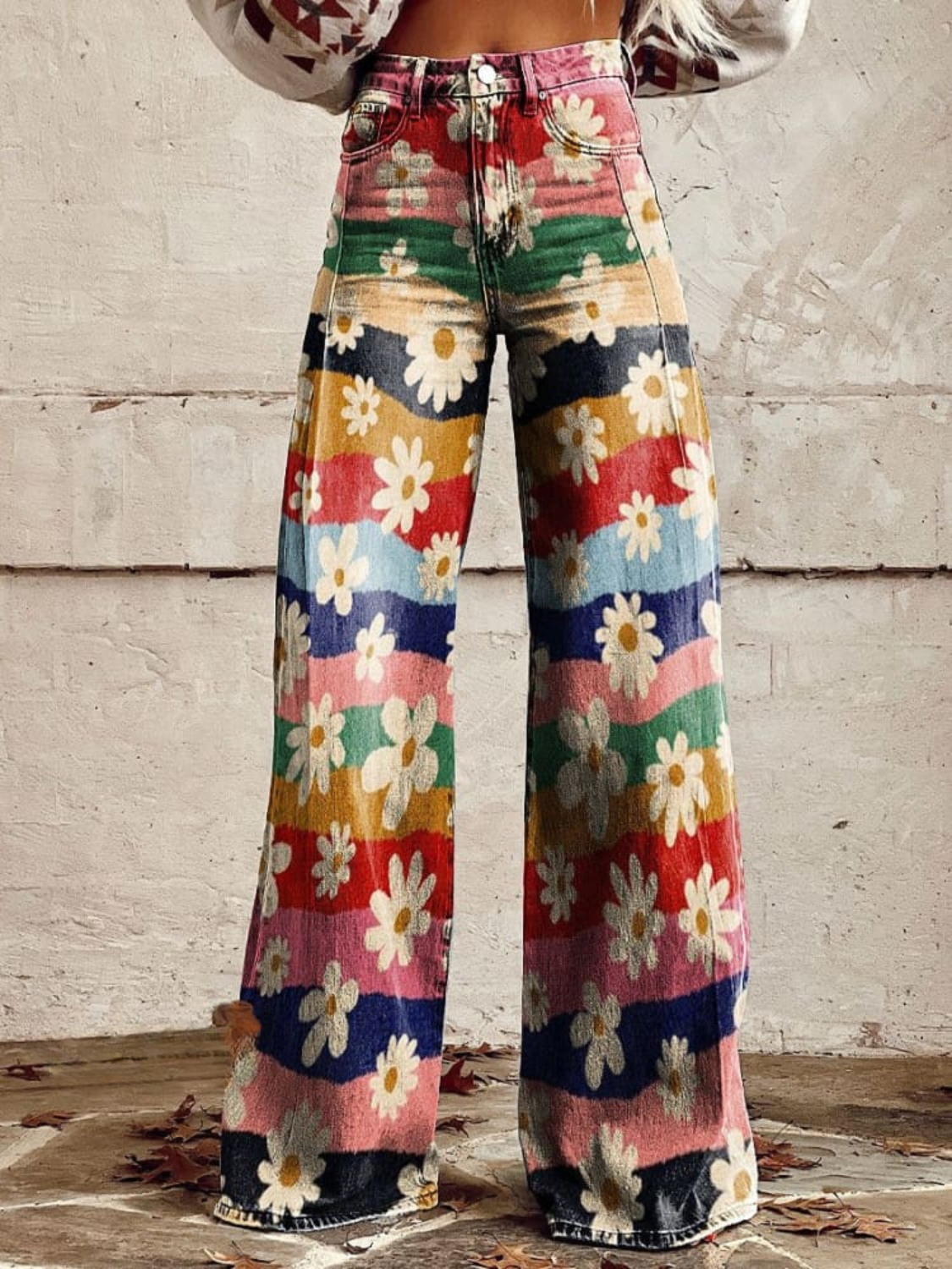 Lena - Elegantne boemske pantalone