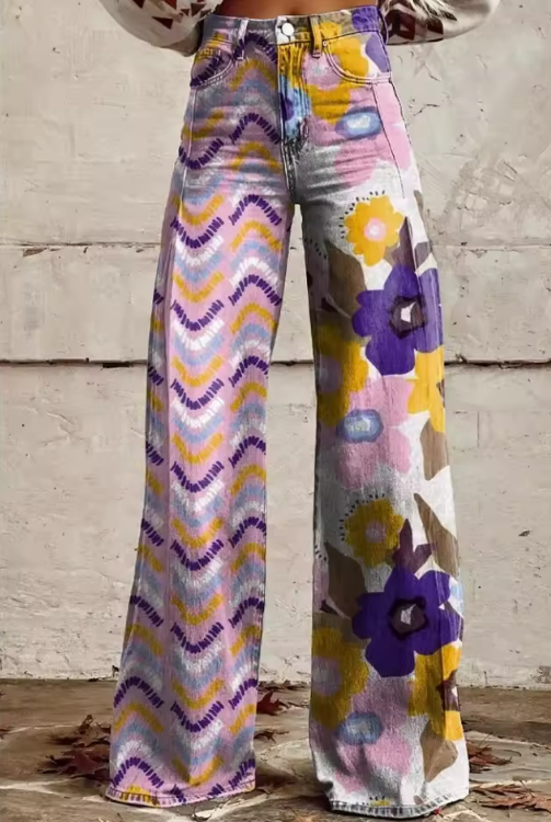 Kristina - Elegantne boemske pantalone