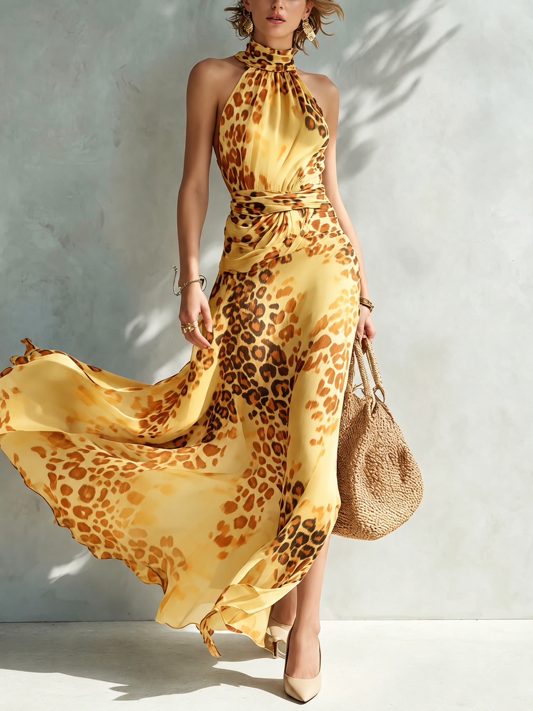 Milovana – Glamurovne maxi haljine sa leopard uzorkom