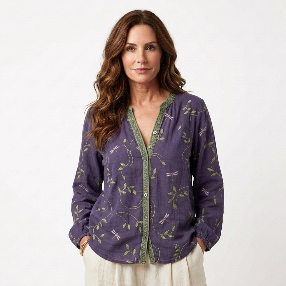 Zorica - Bluza s retro uzorkom