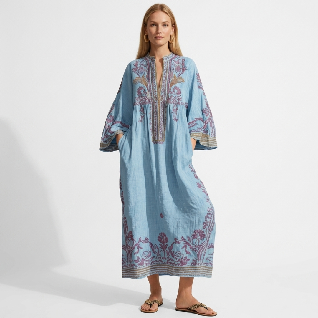 Radojka - Boho haljina s vezom