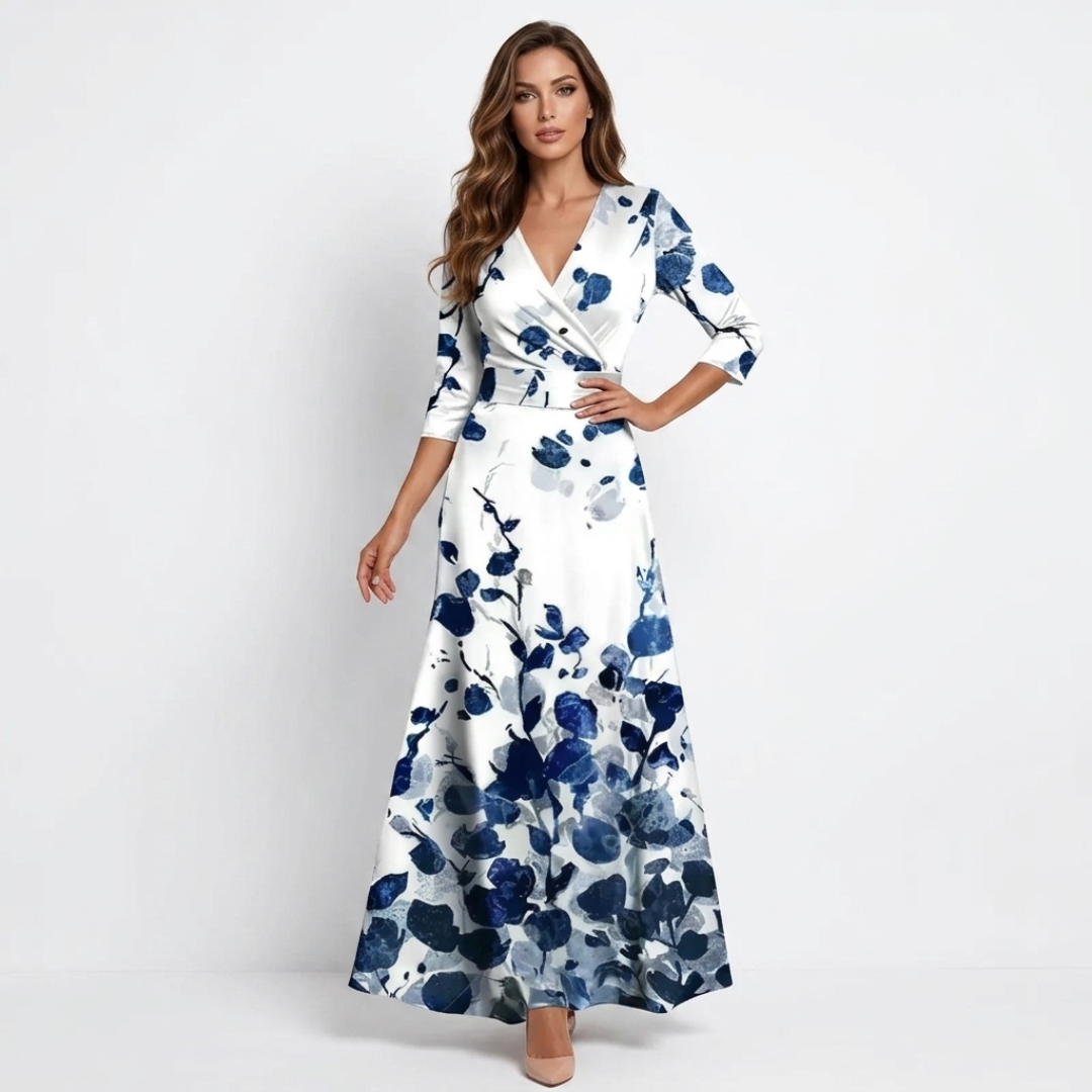 Radoslava - Elegantno Maxi Cvjetno Haljina