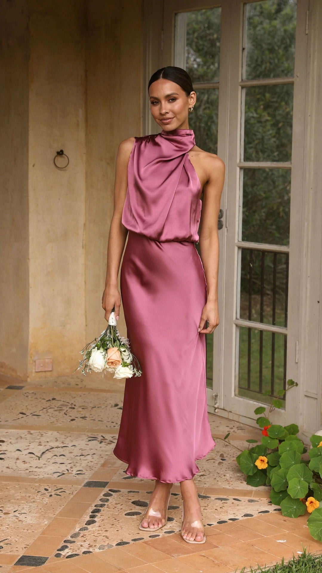 Anja - Haljina s halter izrezom