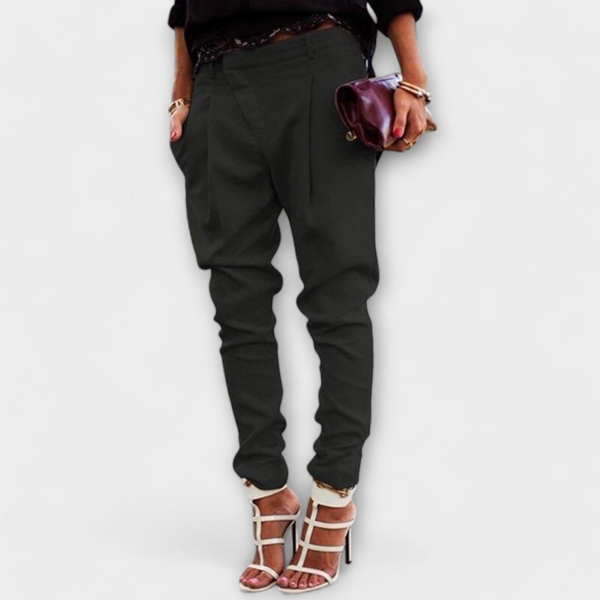 Pantalone s Visokim Strukom