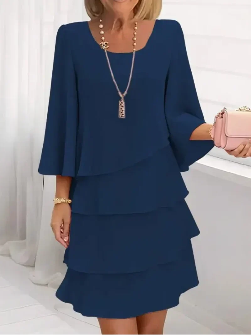 Stana - Elegantna haljina s prugama
