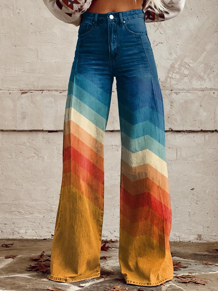 Milena - Elegantne boemske pantalone